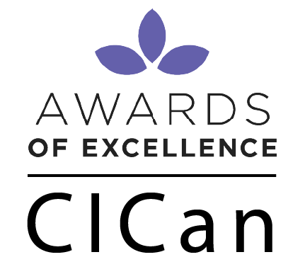 CICan awards of excellence logo