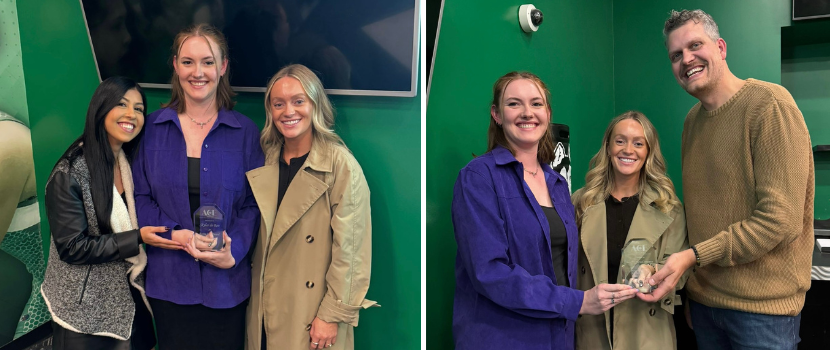 Skylar winning ACE award