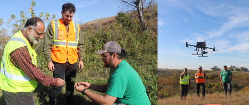 Field work at Wanuskewin Heritage Park