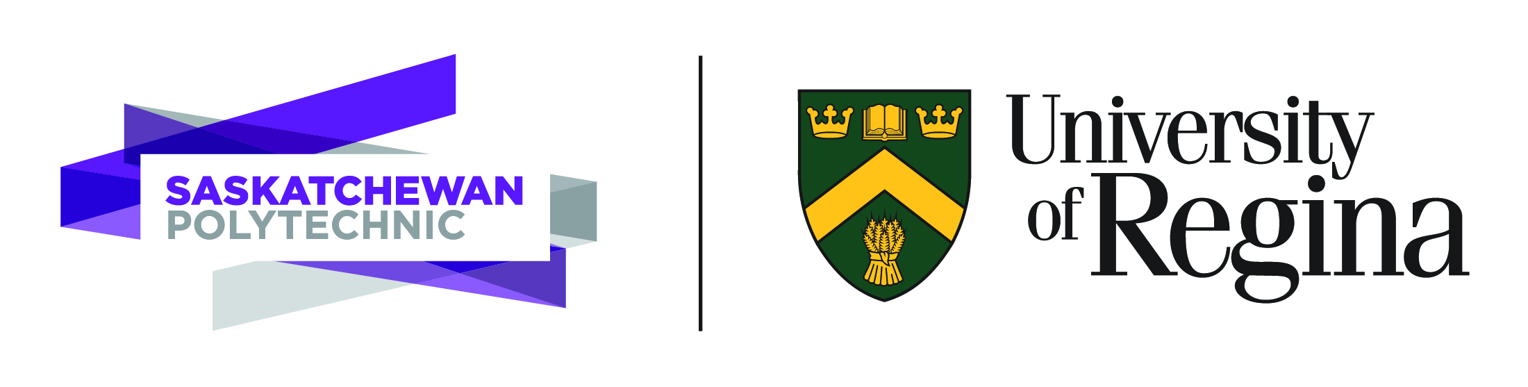 Sask Polytech and University of Regina logos