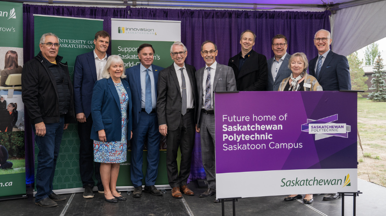 Province funding new Saskatchewan Polytechnic campus in Saskatoon