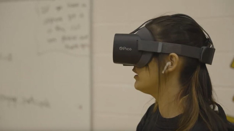 collaborative Virtual Reality (VR) wellness initiative