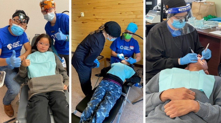 Sask Polytech students and dental professionals volunteer at Northern Health and Wellness Days presented by Cameco