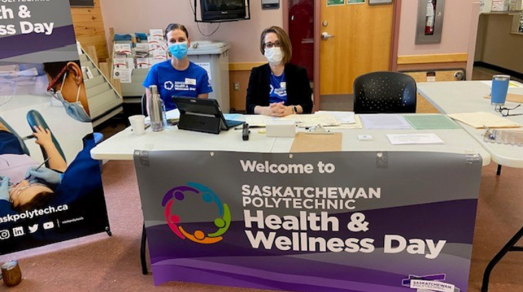 Sask Polytech students and dental professionals volunteer at Northern Health and Wellness Days presented by Cameco