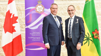 Sask Polytech employees celebrated with Queen Elizabeth II Platinum Jubilee Medals