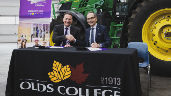 Olds College signs MOU with Saskatchewan Polytechnic