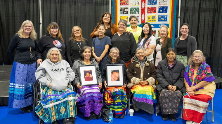 Women of James Smith Cree Nation