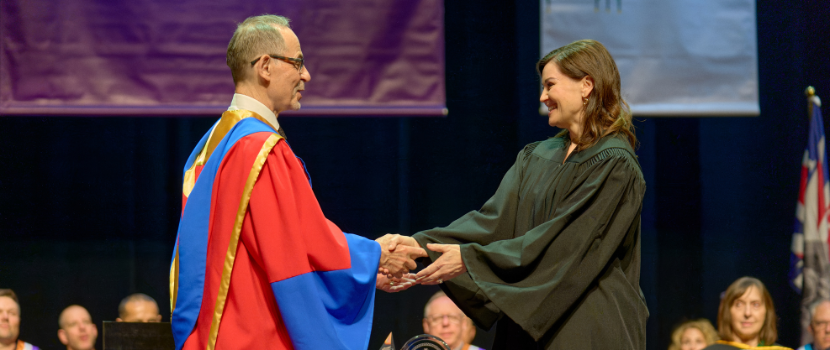 Candace Laing receives award