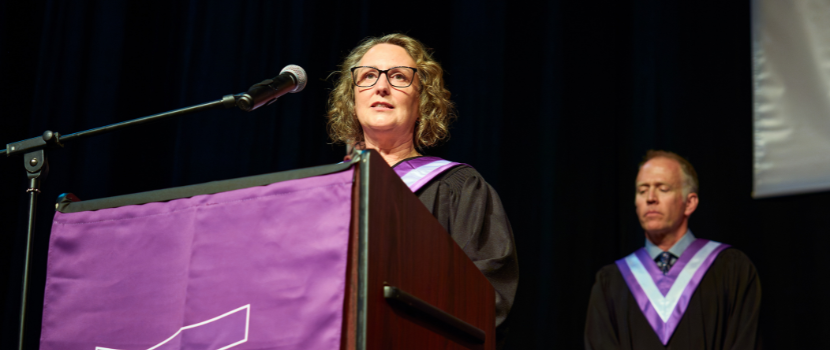 McDougall family receives an honorary degree in applied studies