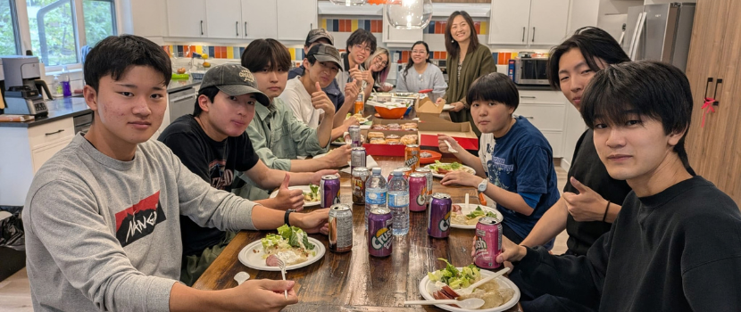 Nagano students in Saskatoon