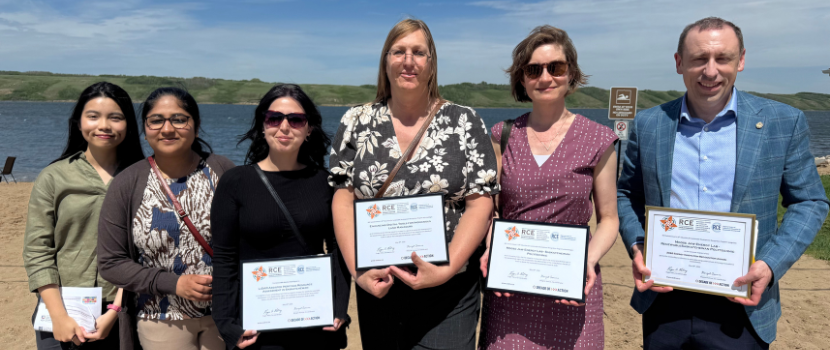 Researchers with awards