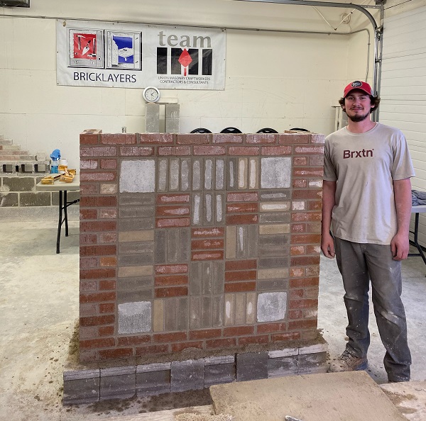 Skills Canada winner Blake Van Der Velden