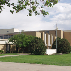 Front of Saskatoon campus, Idylwyld Drive building