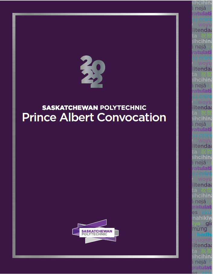 Prince Albert convocation program cover thumbnail